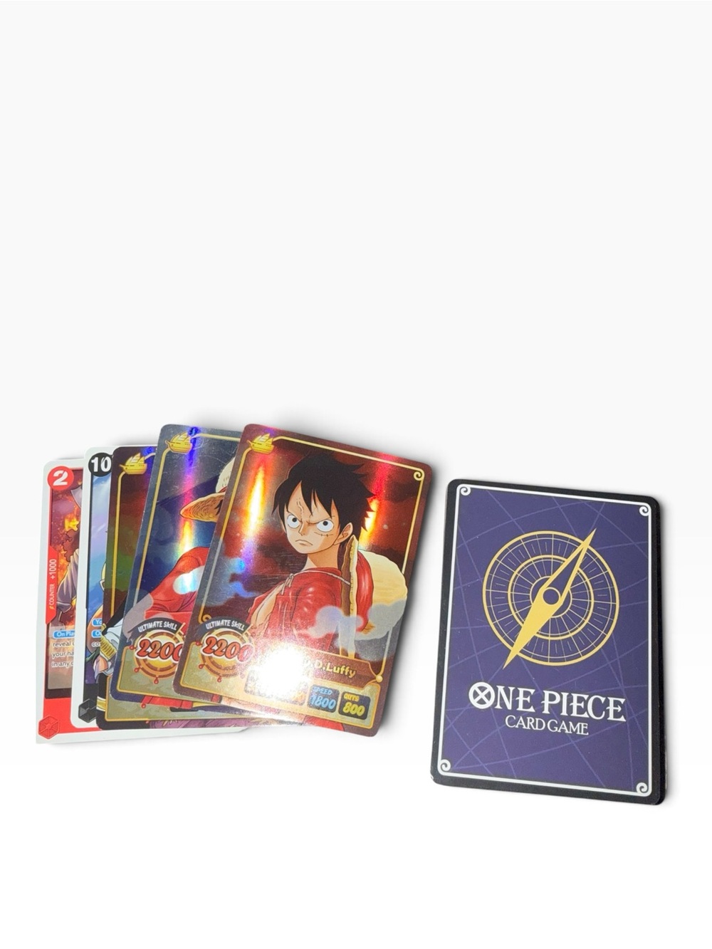 One Piece trading cards 50 Trading Cards open packages lot in mint condition